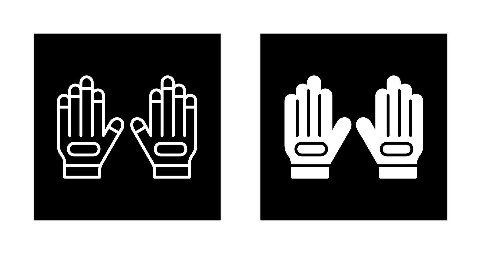 Glove Vector Icon 24436375 Vector Art at Vecteezy