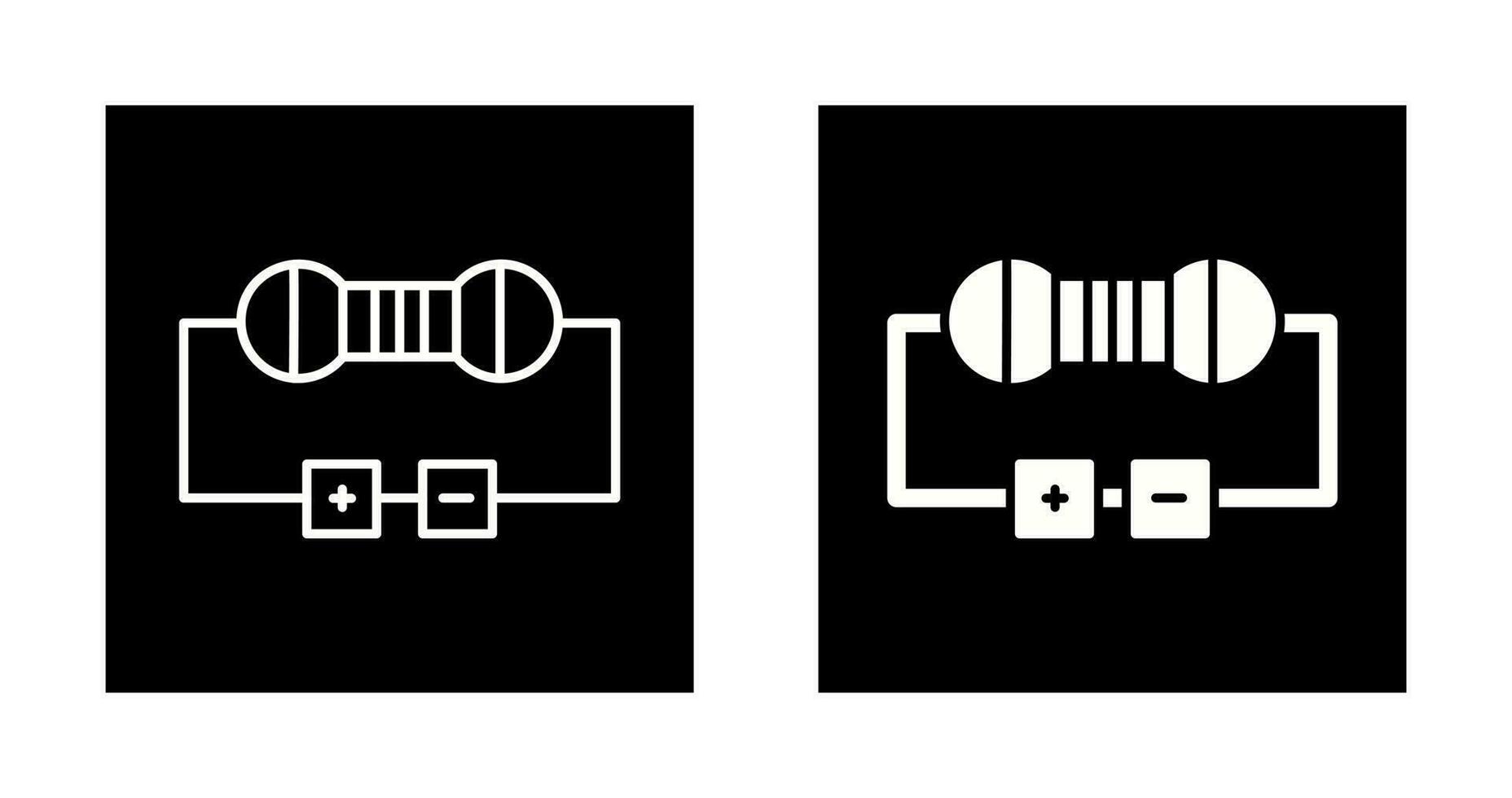 Resistor Vector Icon