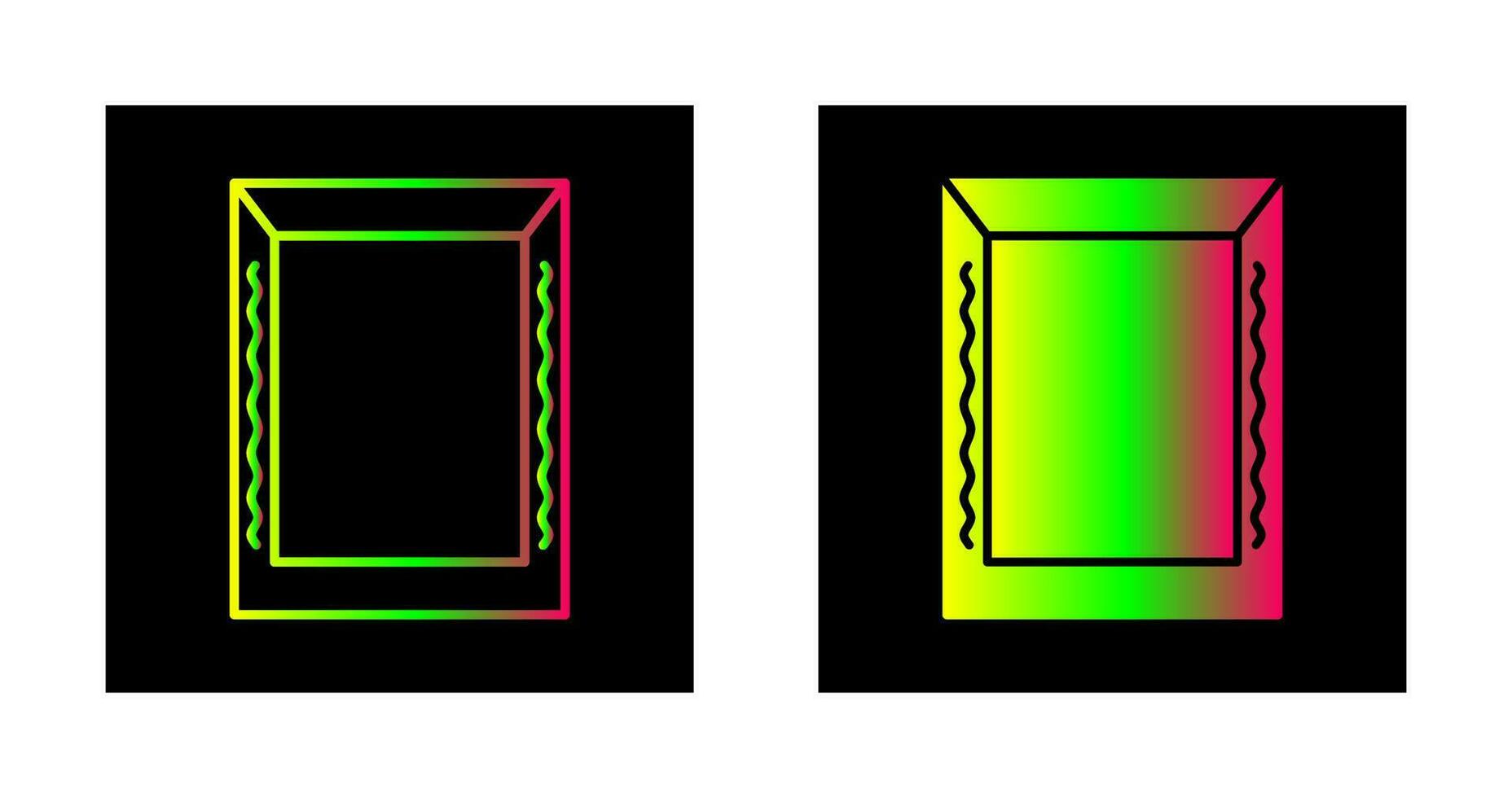 Unique Frame Vector Icon