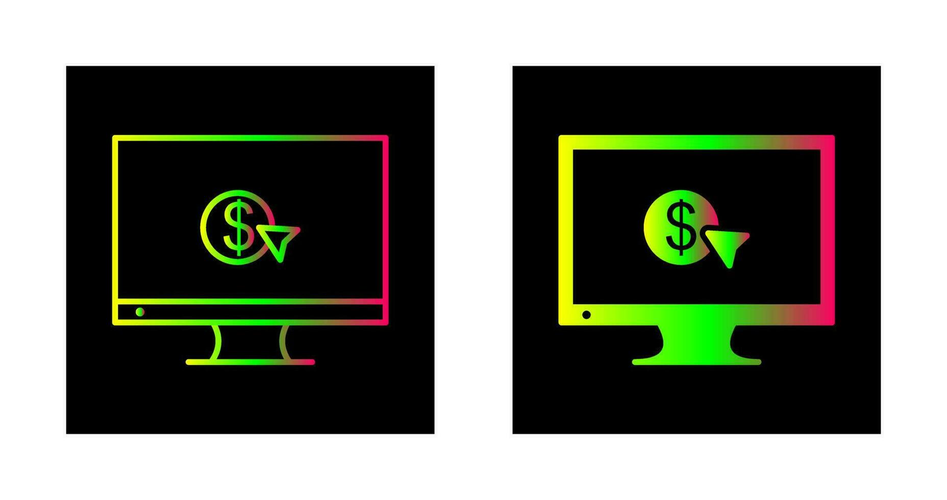 Unique Pay Per Click Vector Icon