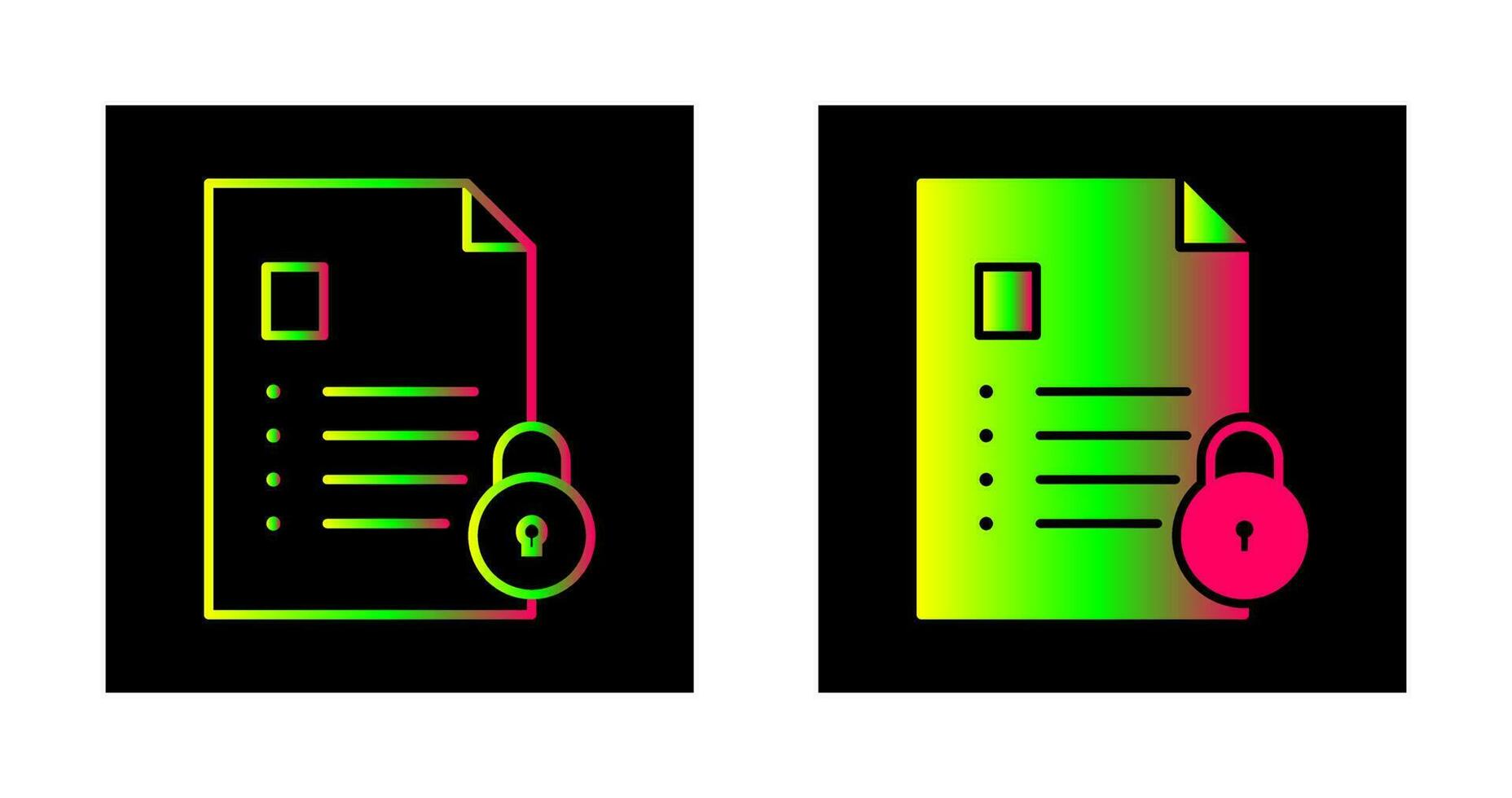 Unique Confidentiality Vector Icon