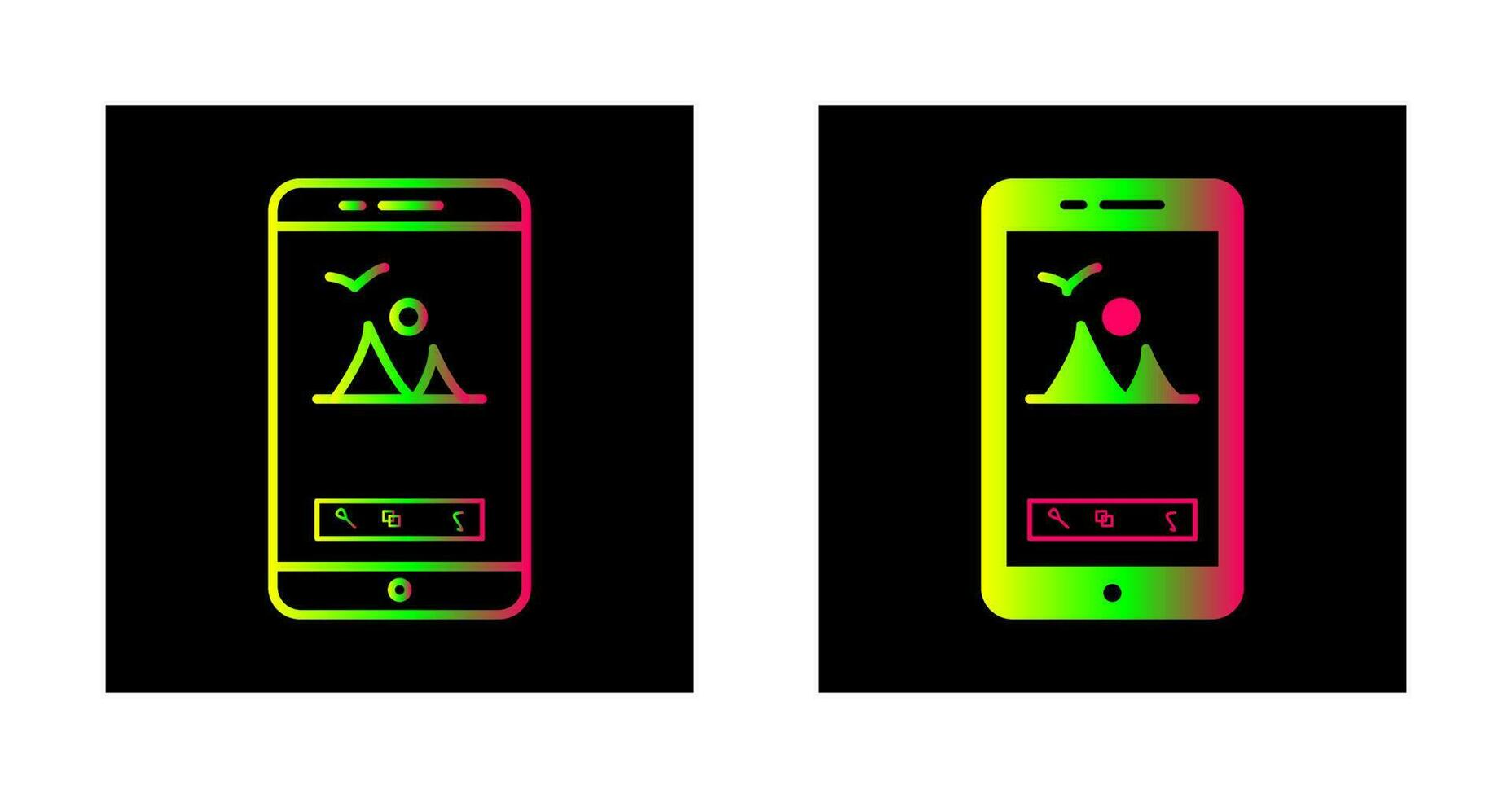 Unique Edit Picture Vector Icon