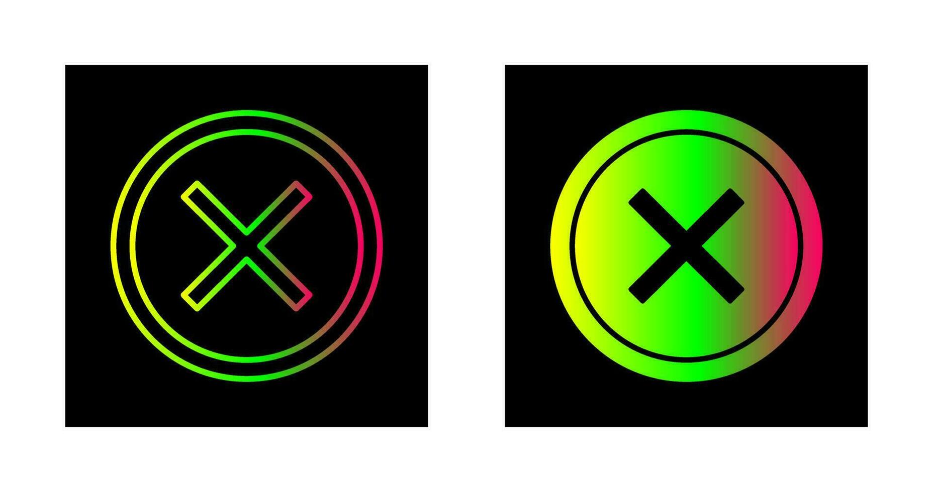 Do Not Cross Vector Icon