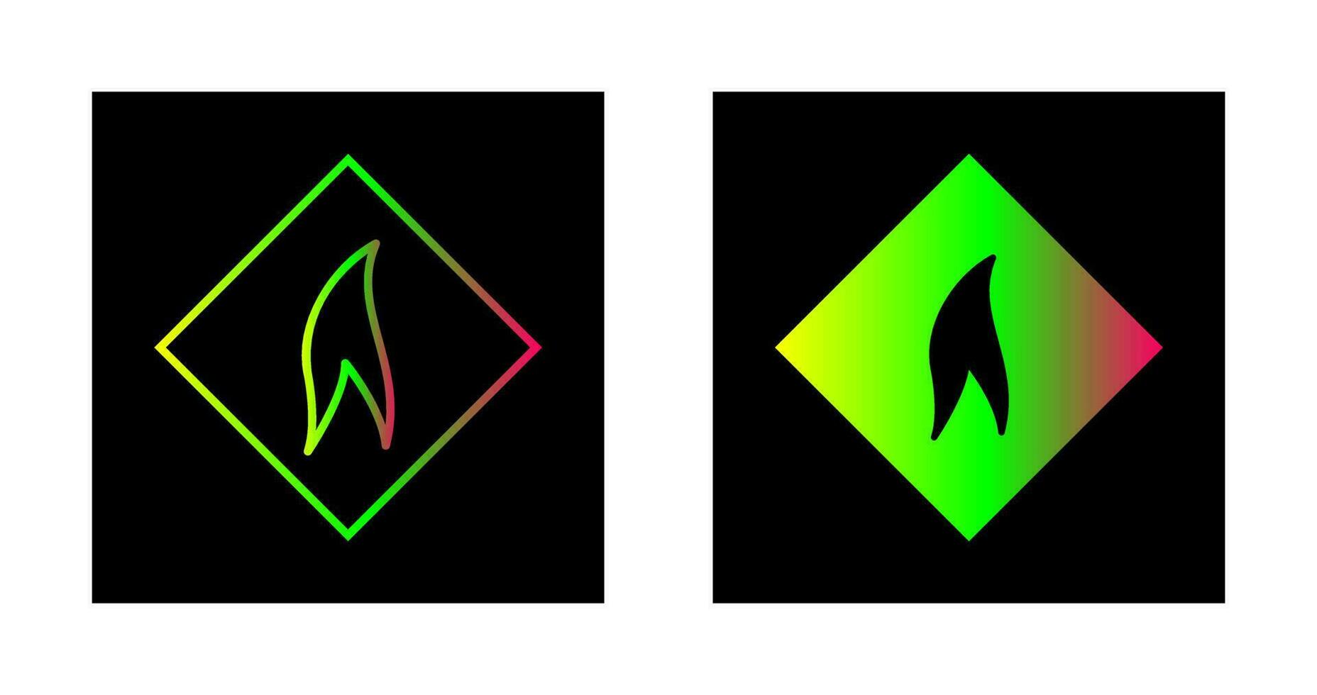 Flammable Material Vector Icon