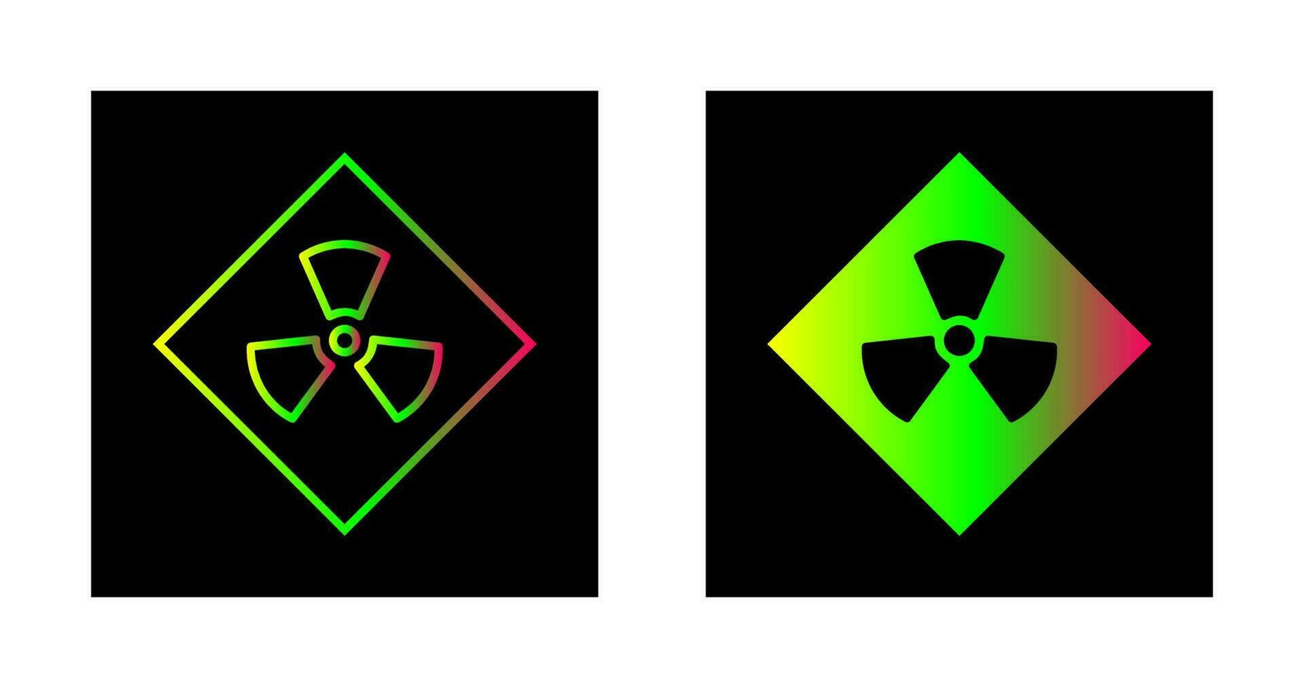 Radiation Vector Icon