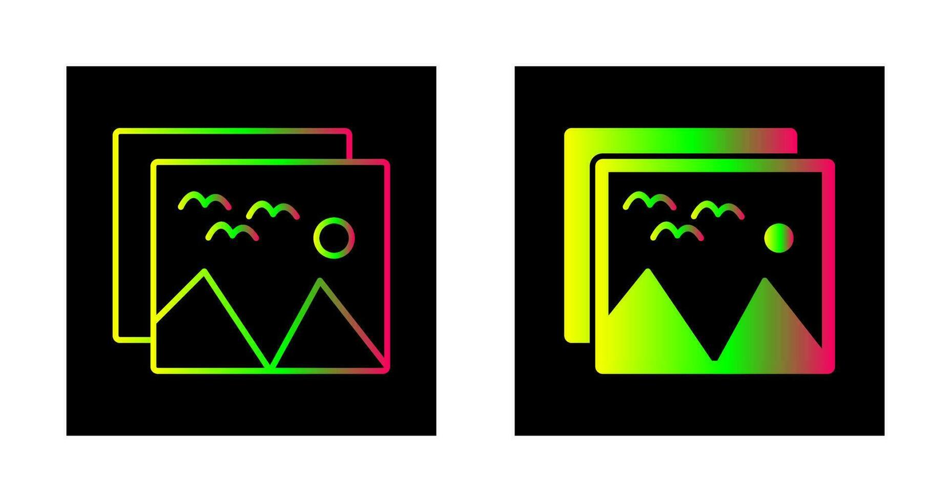 Pictures Vector Icon