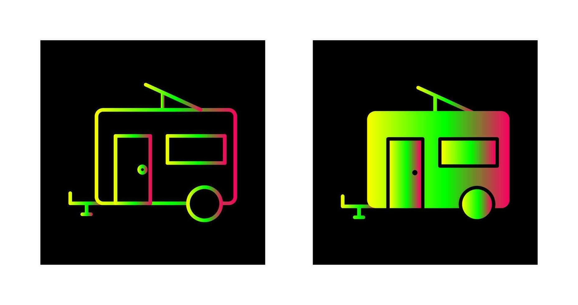 Trailer Vector Icon