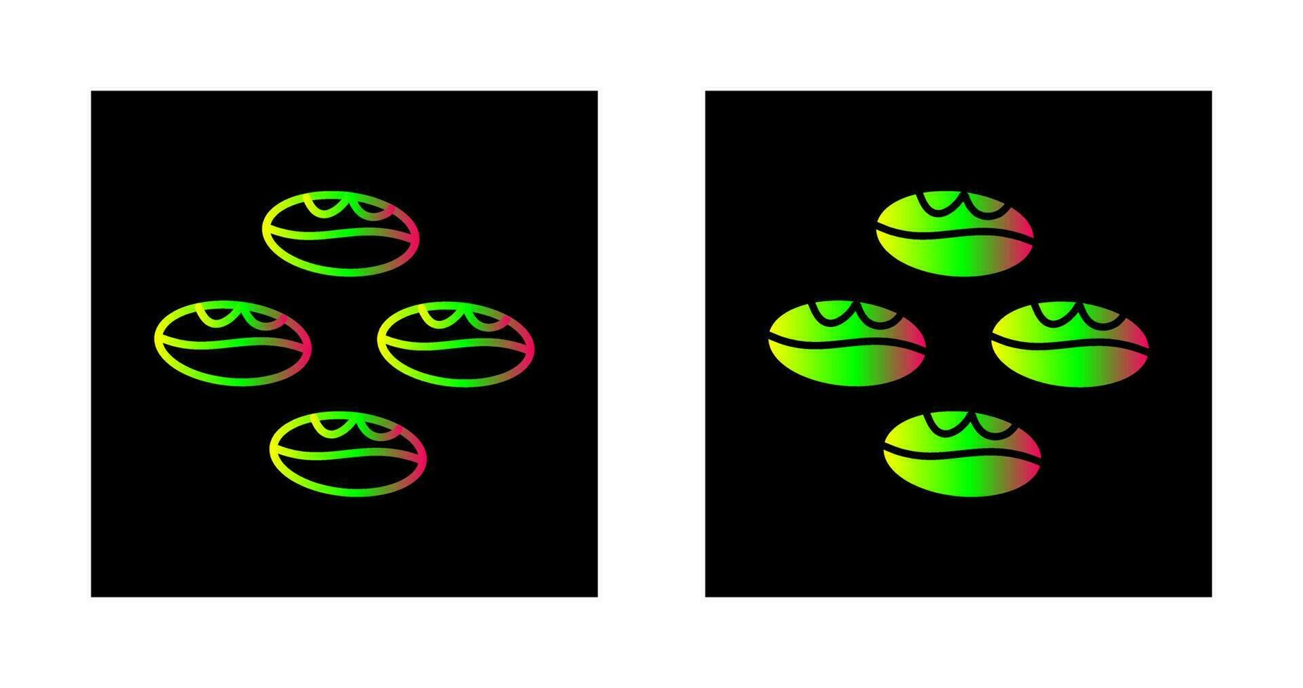 Coffee Beans Vector Icon