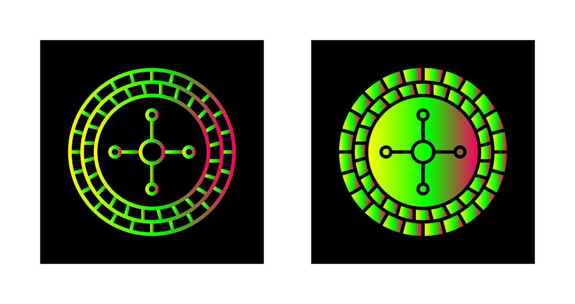 Roulette Vector Icon