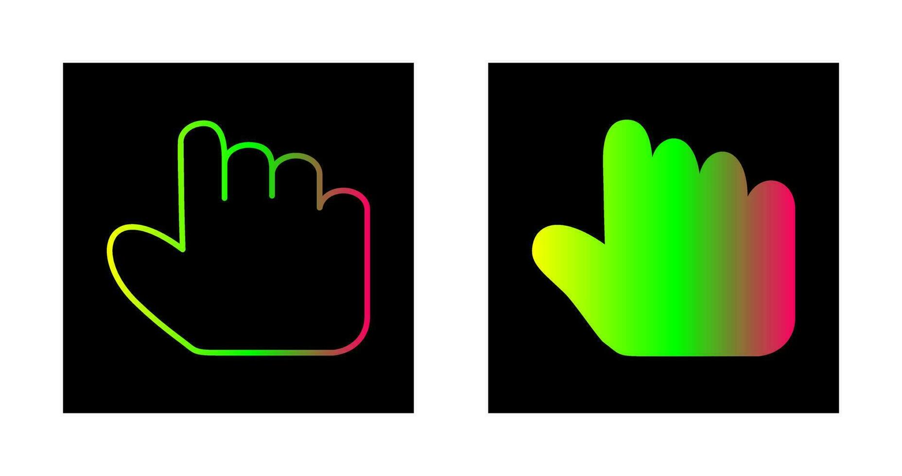 Unique Hold Vector Icon