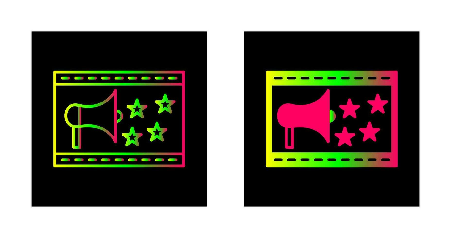 Unique Website Promotion Vector Icon