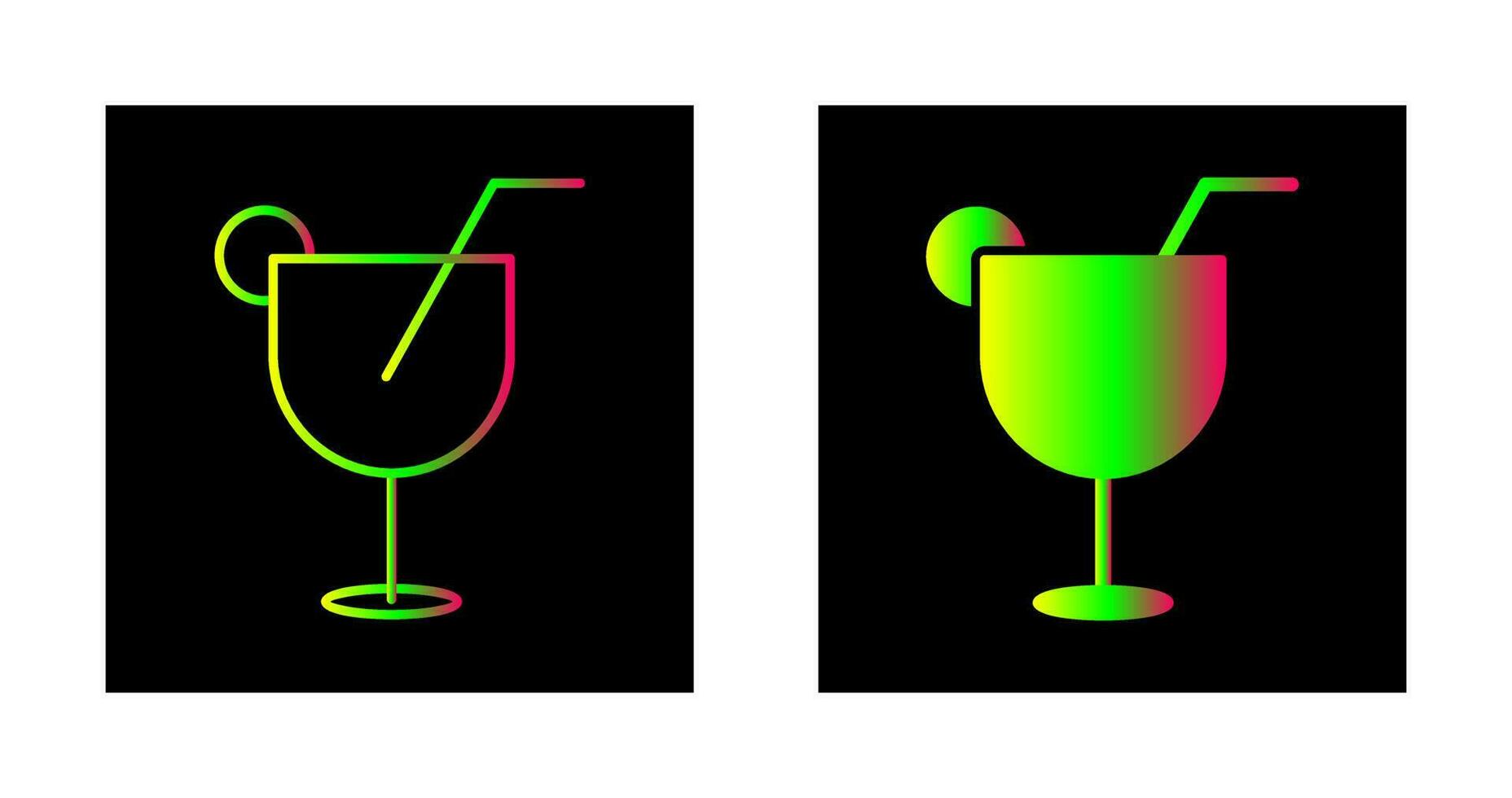 Unique Drinks Vector Icon
