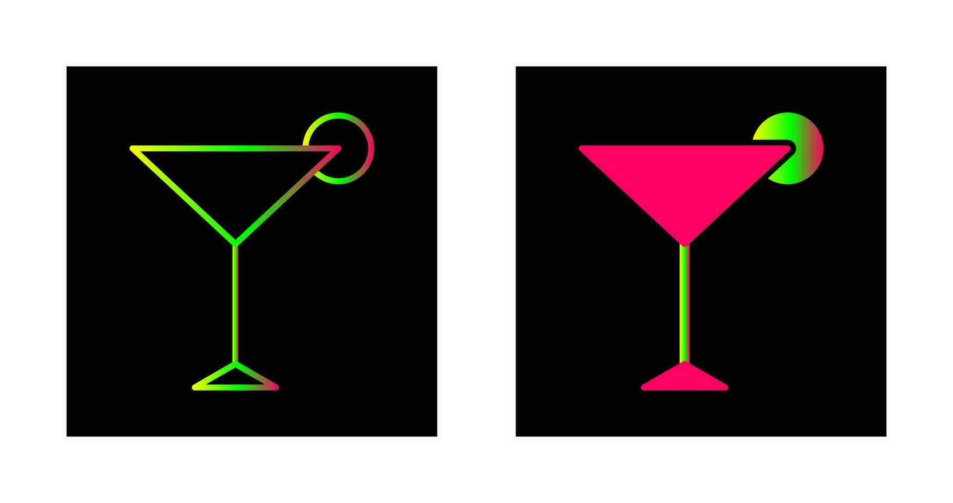 Unique Cosmopolitan Vector Icon