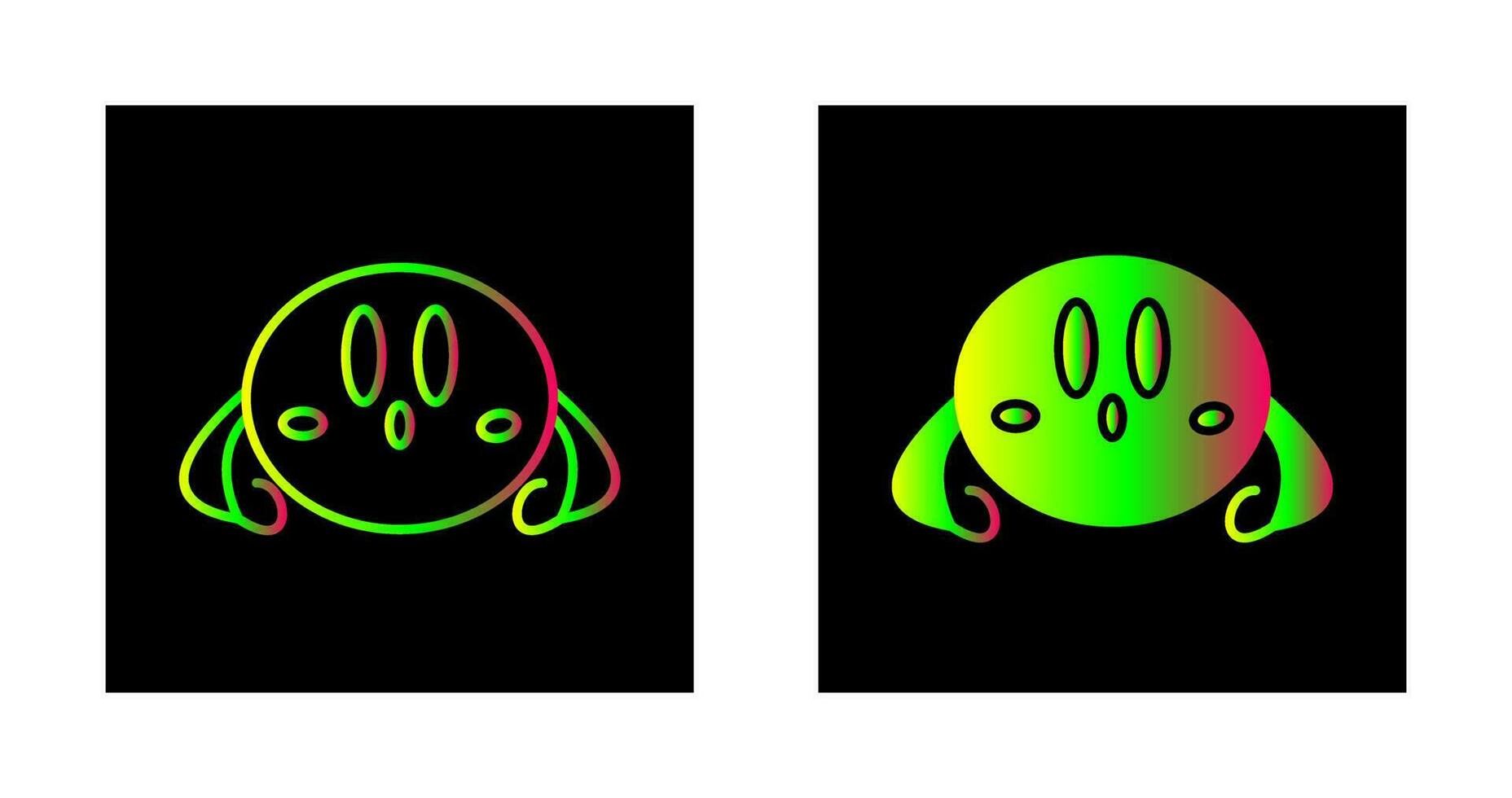 Unique Game Character Vector Icon