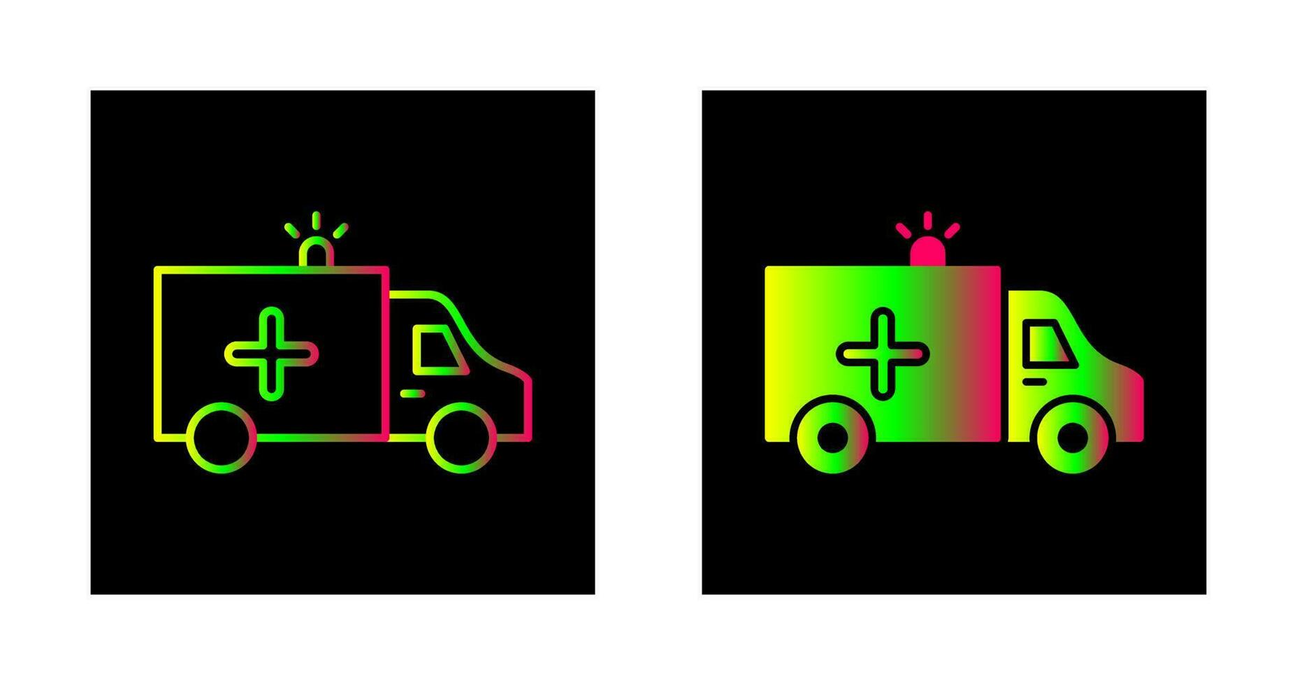 Ambulance Vector Icon