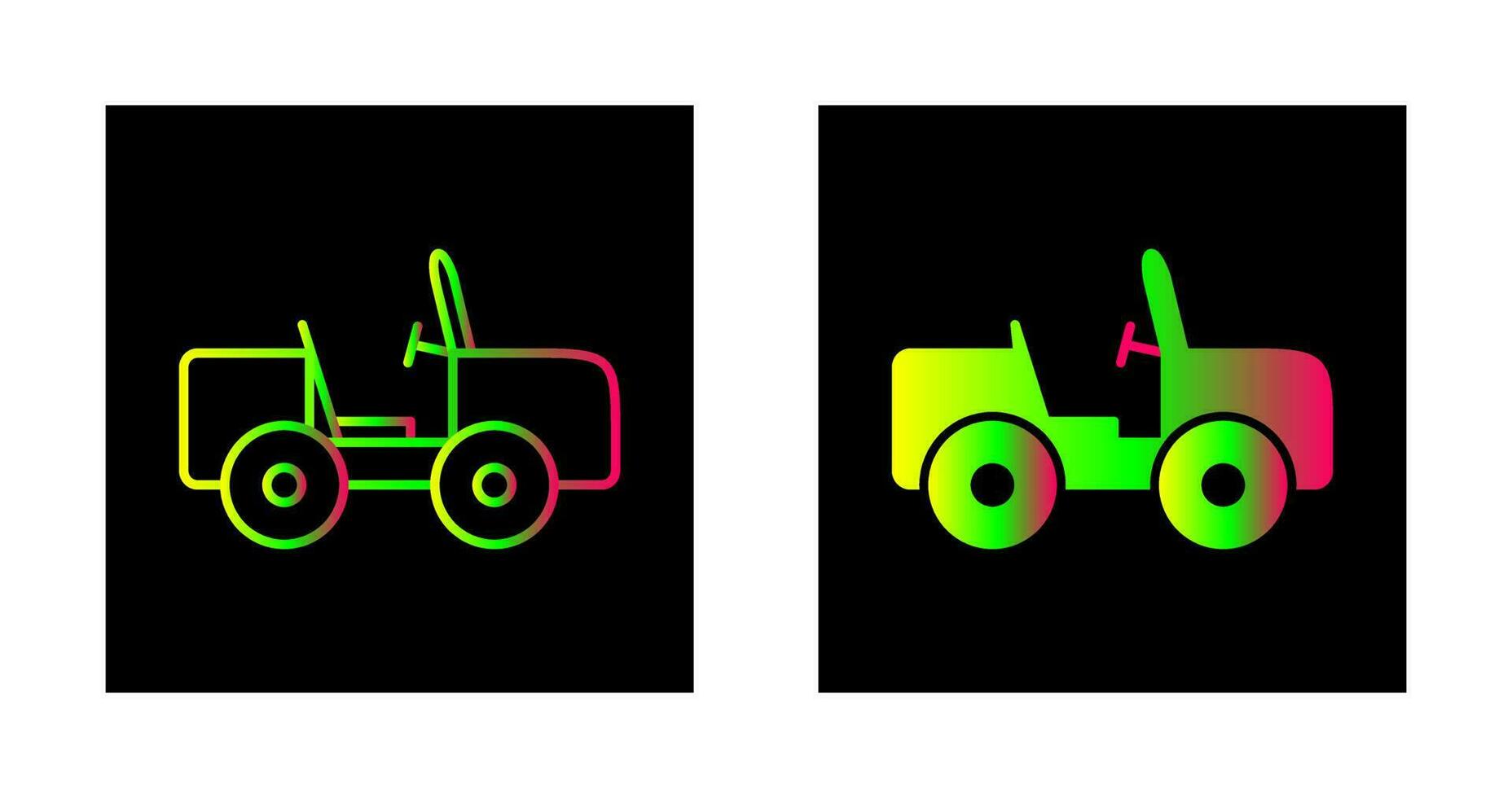 Safari Jeep Vector Icon