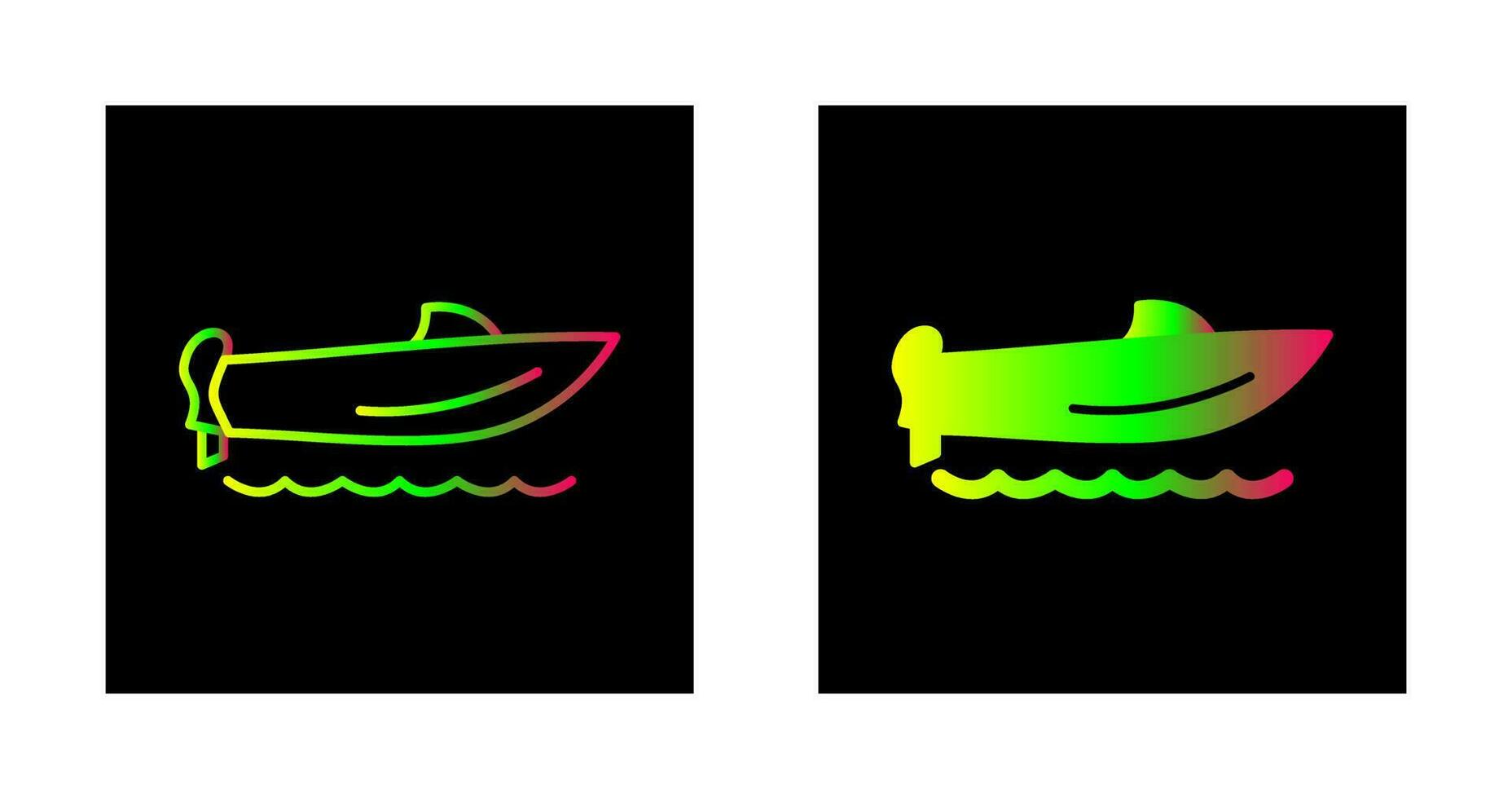 Speed Boat Vector Icon