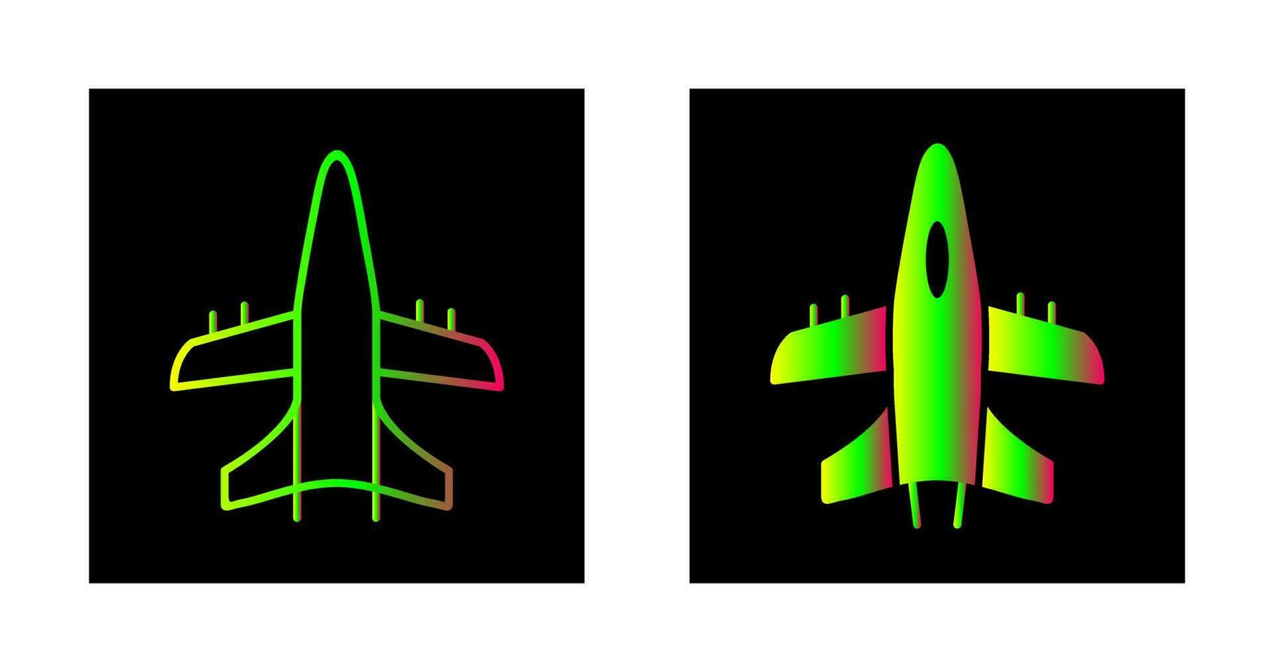 Military Plane Vector Icon