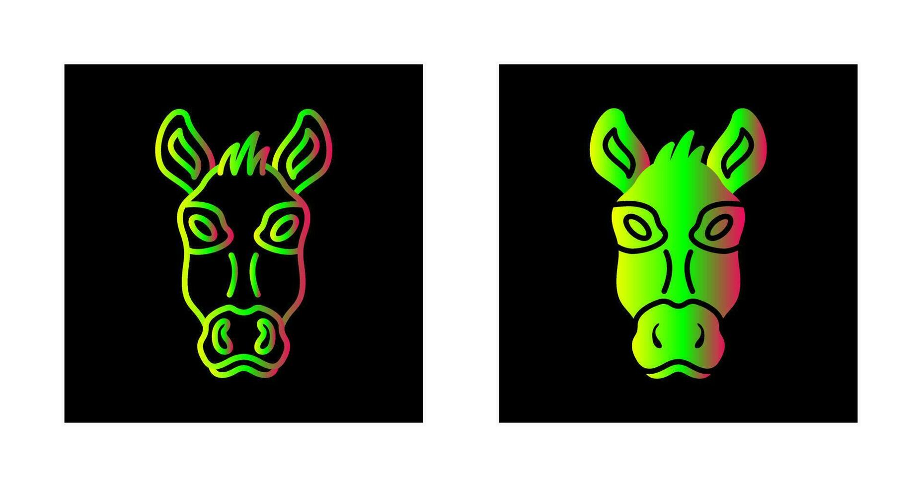 Donkey Vector Icon