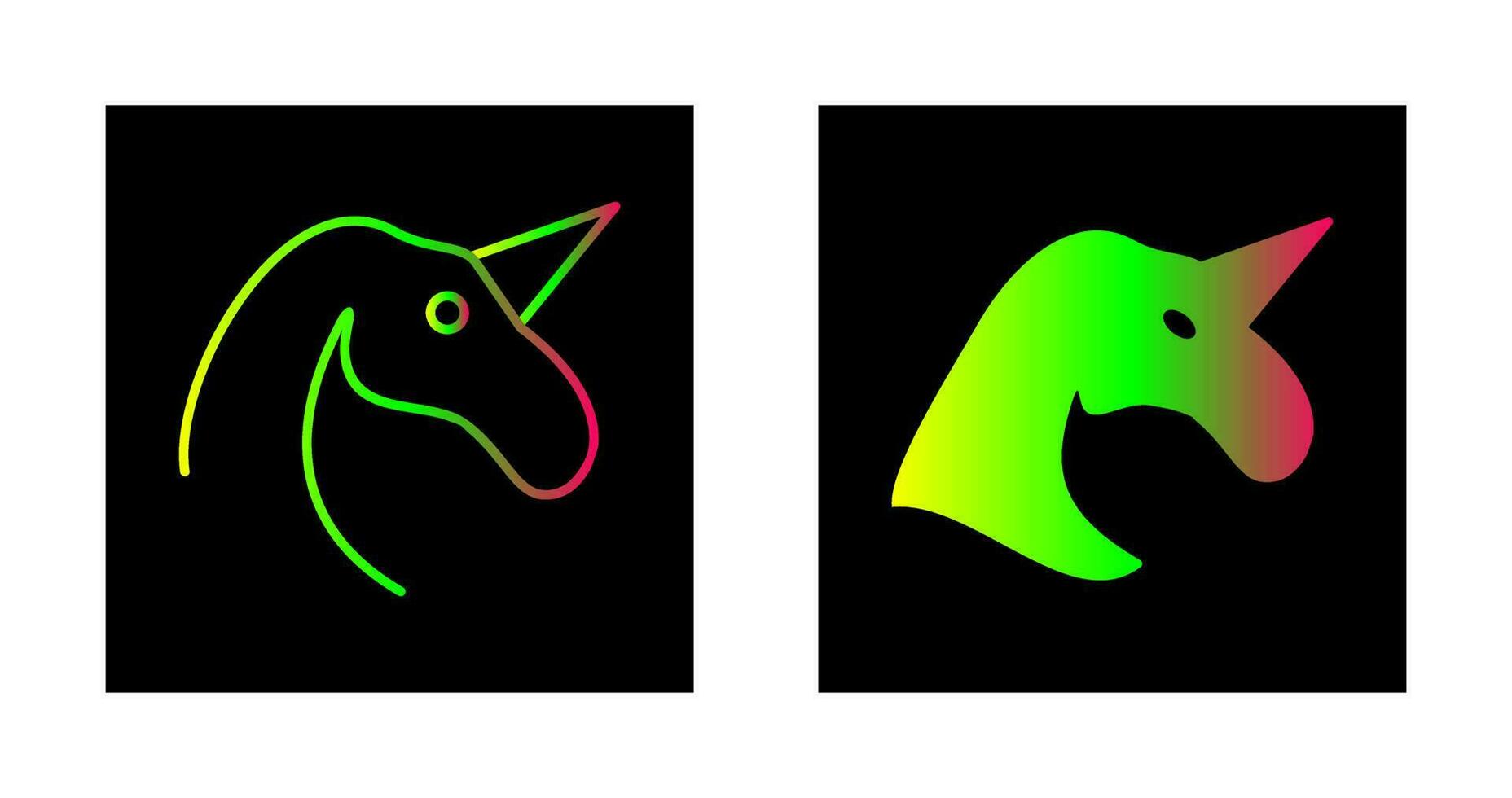 Unicorn Vector Icon