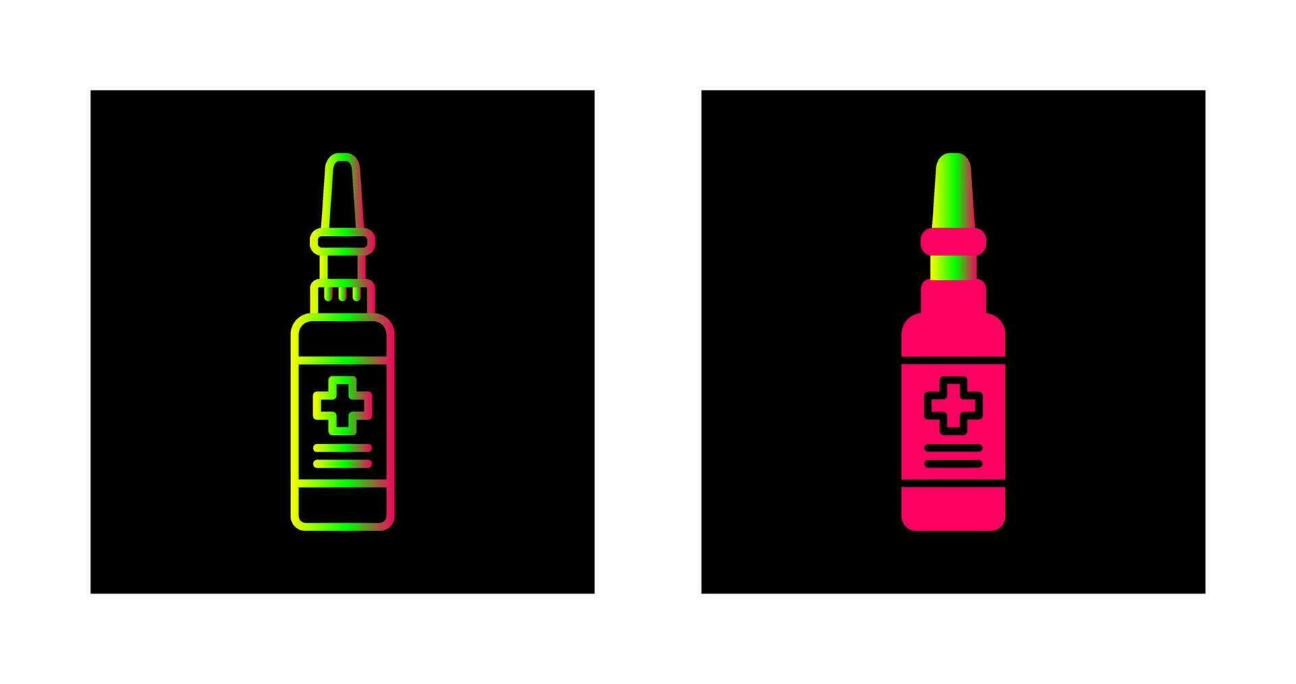 Nasal Spray Vector Icon