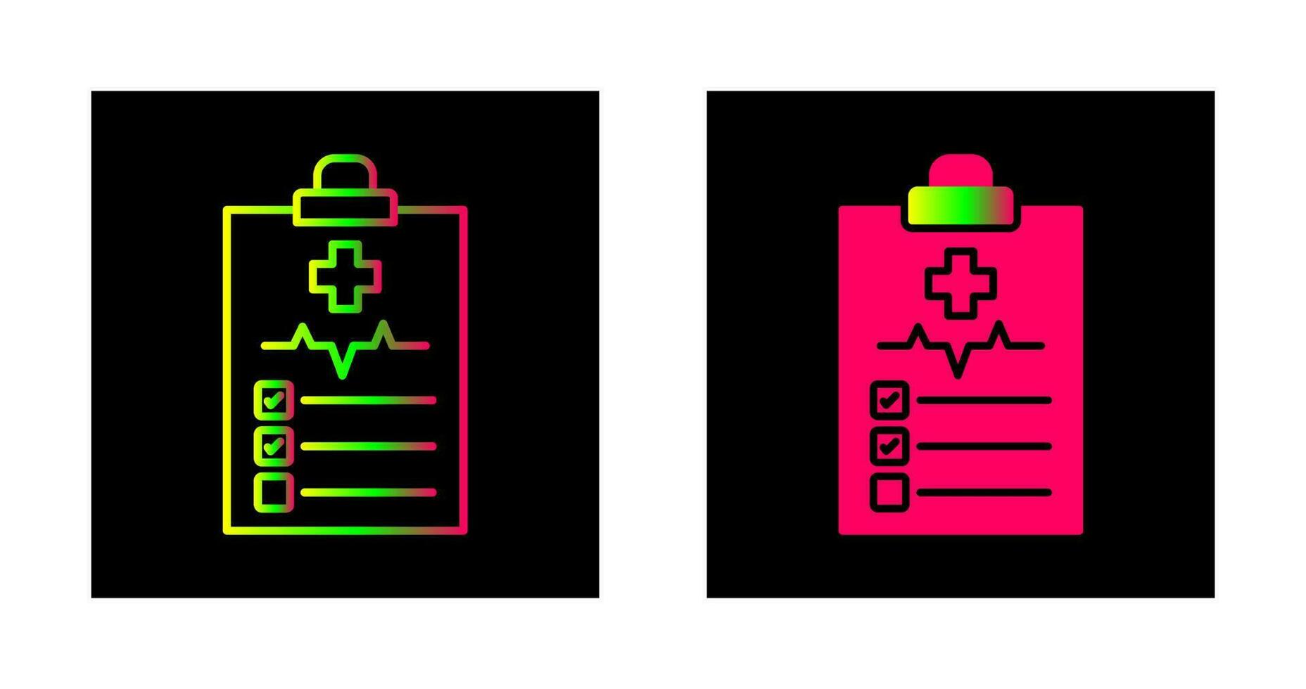Medical History Vector Icon