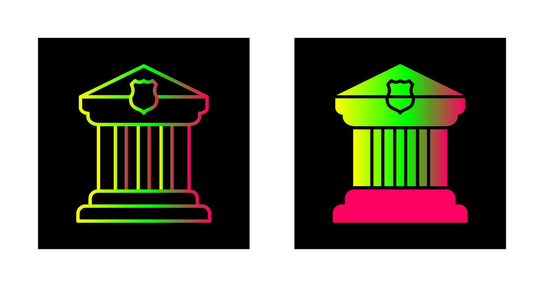 Courthouse Vector Icon