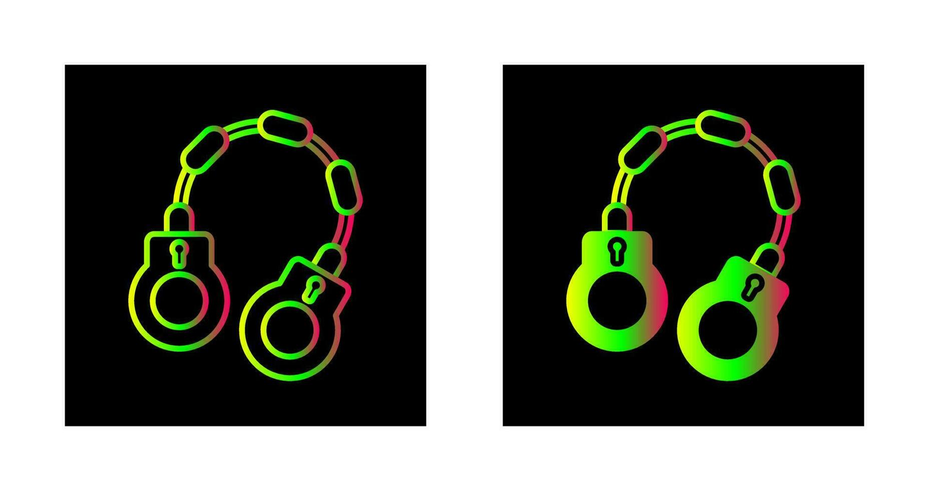 Handcuff Vector Icon