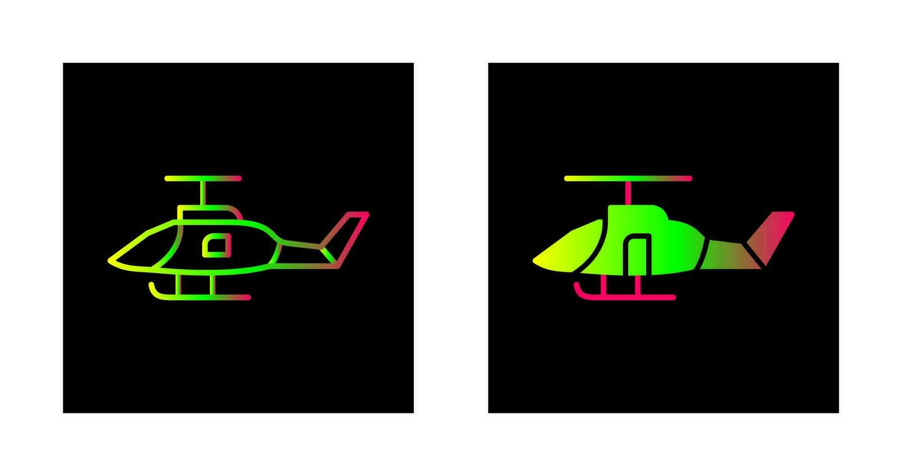 Military Helicopter Vector Icon
