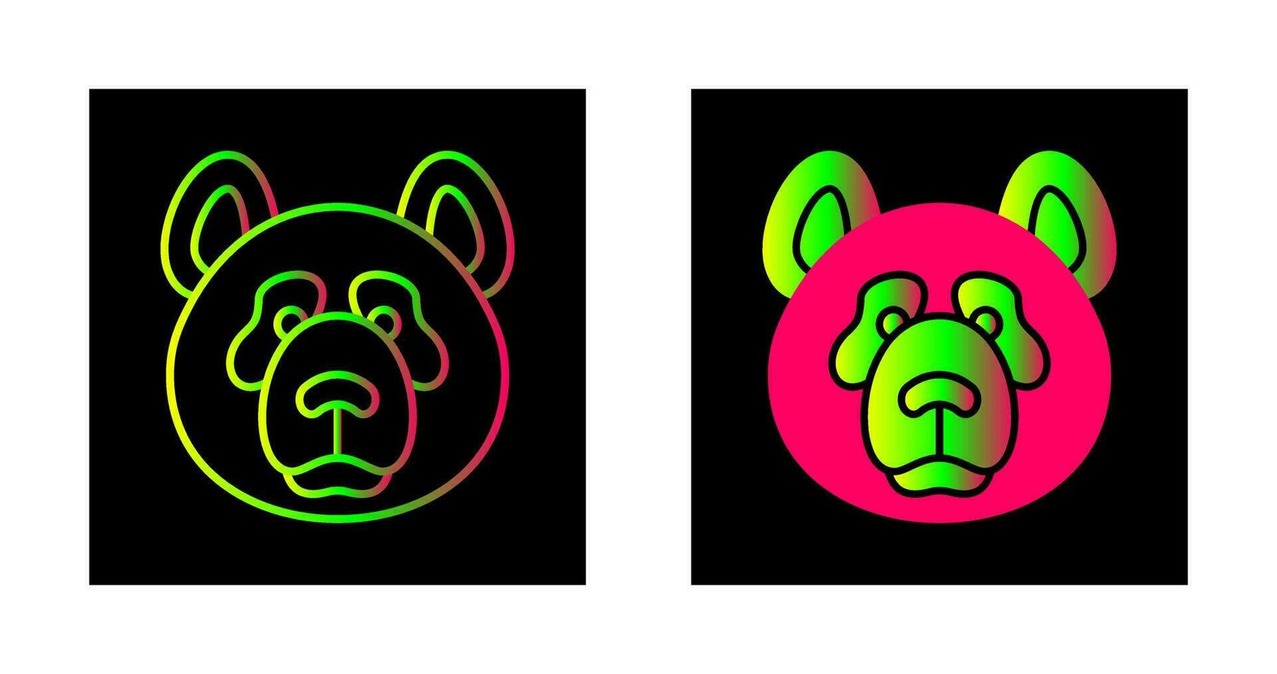 Panda Vector Icon