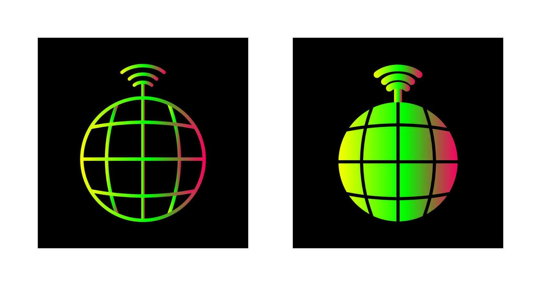 Global Signals Vector Icon