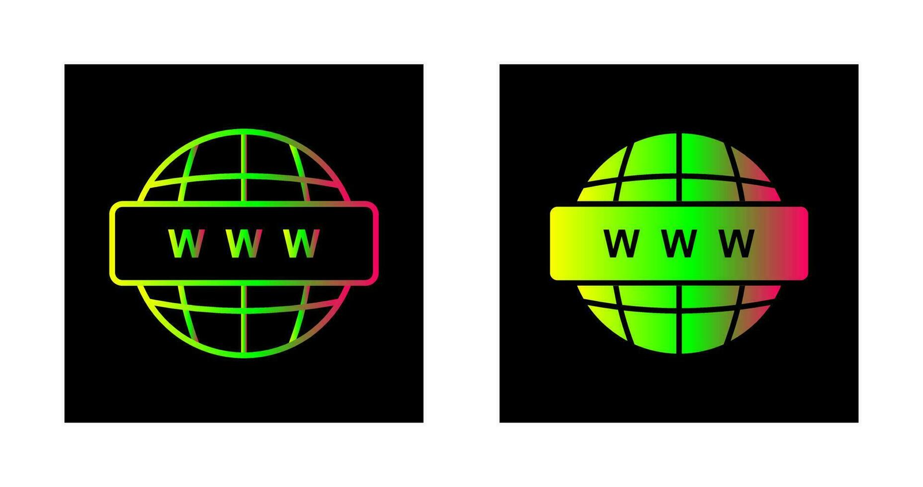 World Wide Web Vector Icon