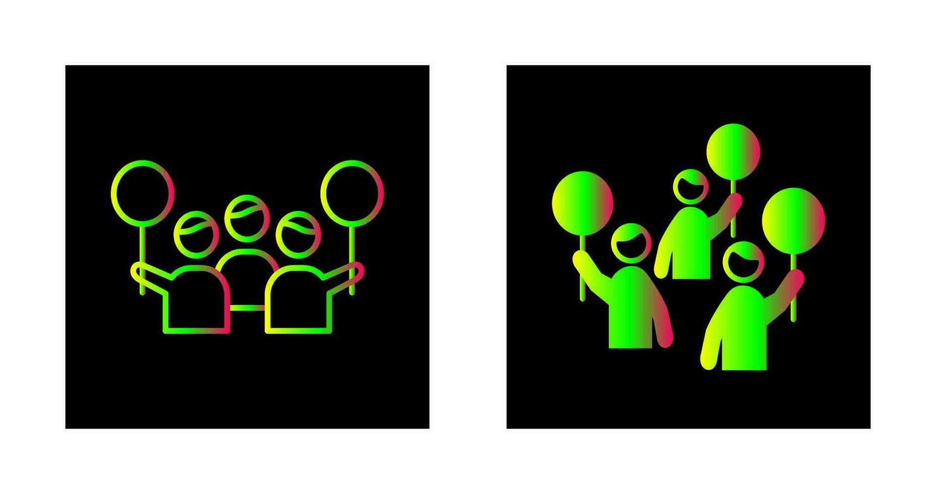 Protest Vector Icon
