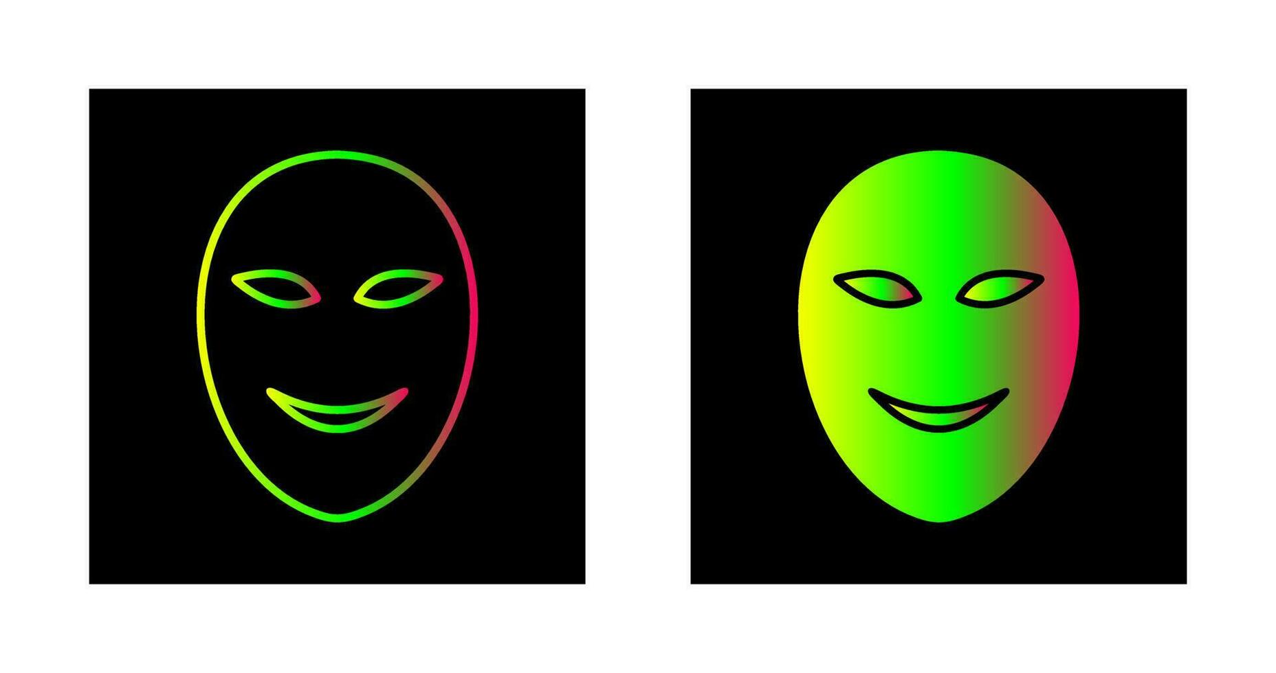 Ancient Face Mask Vector Icon