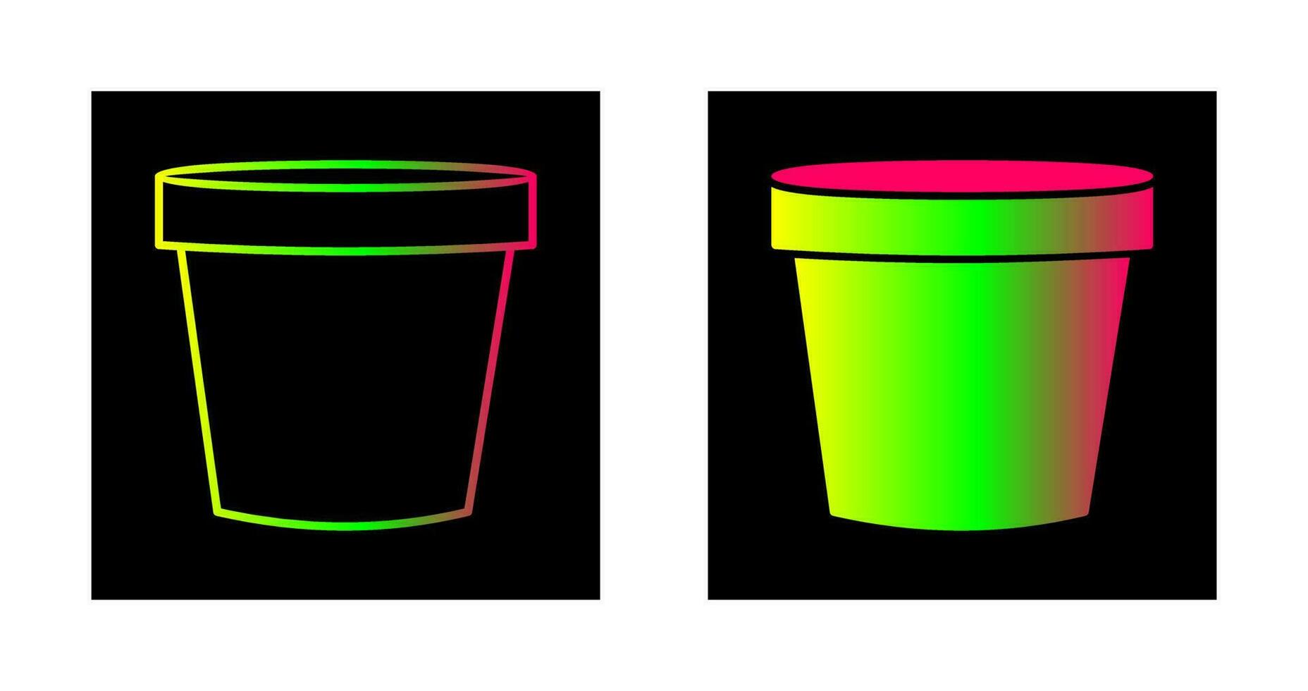 Plant Pot Vector Icon