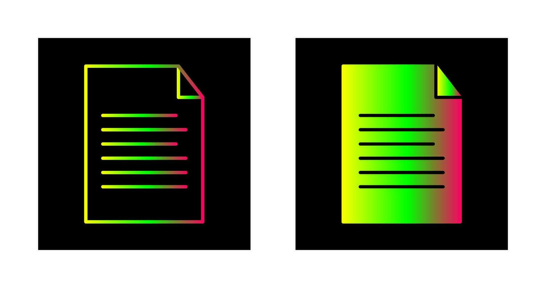 Sheet Vector Icon