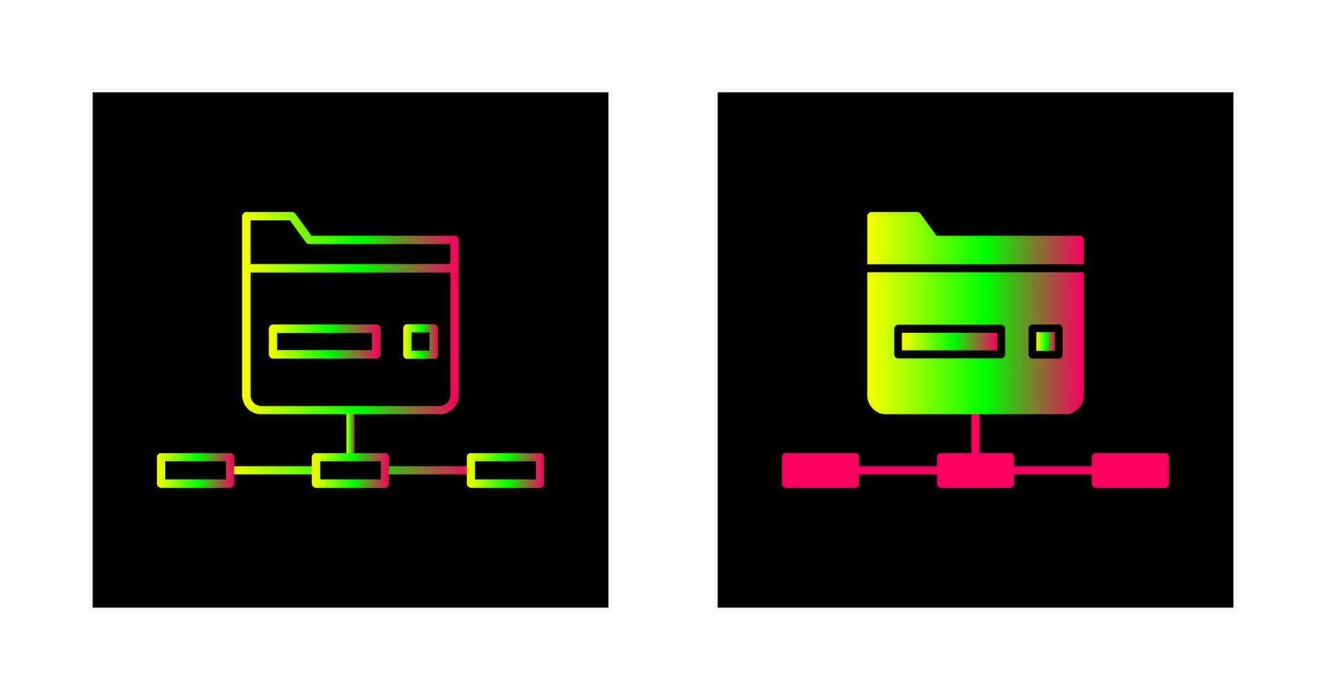 Network Folder Vector Icon 24438247 Vector Art at Vecteezy