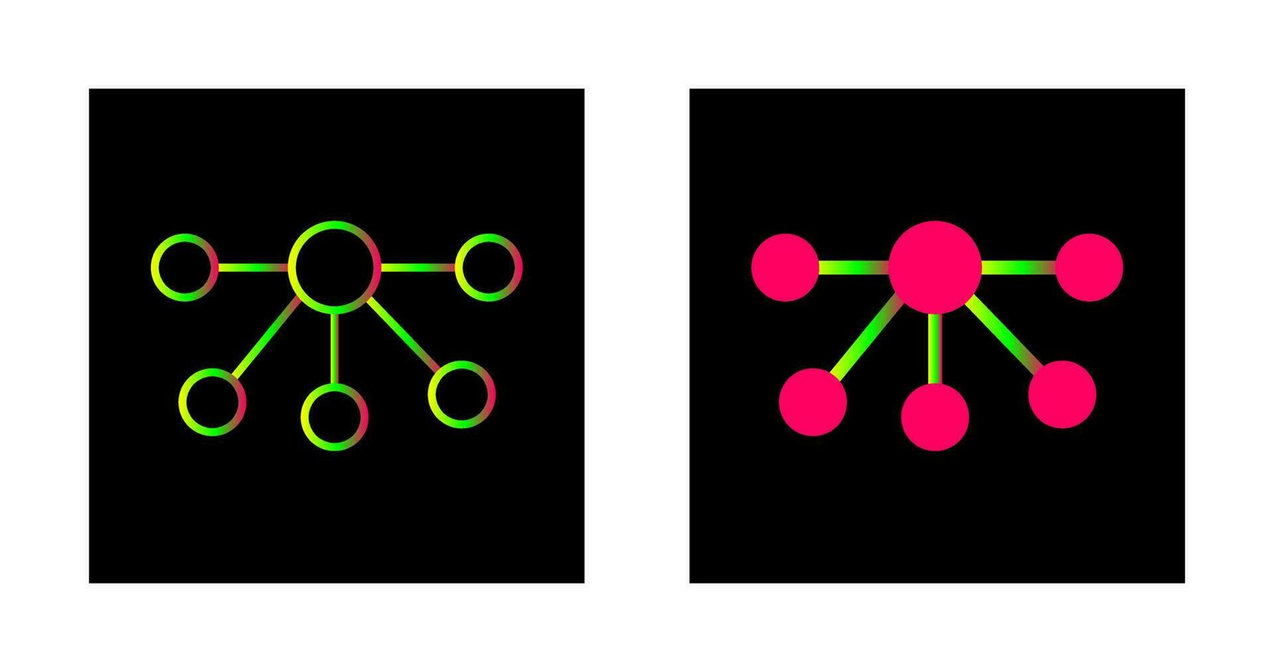 Nodes Vector Icon