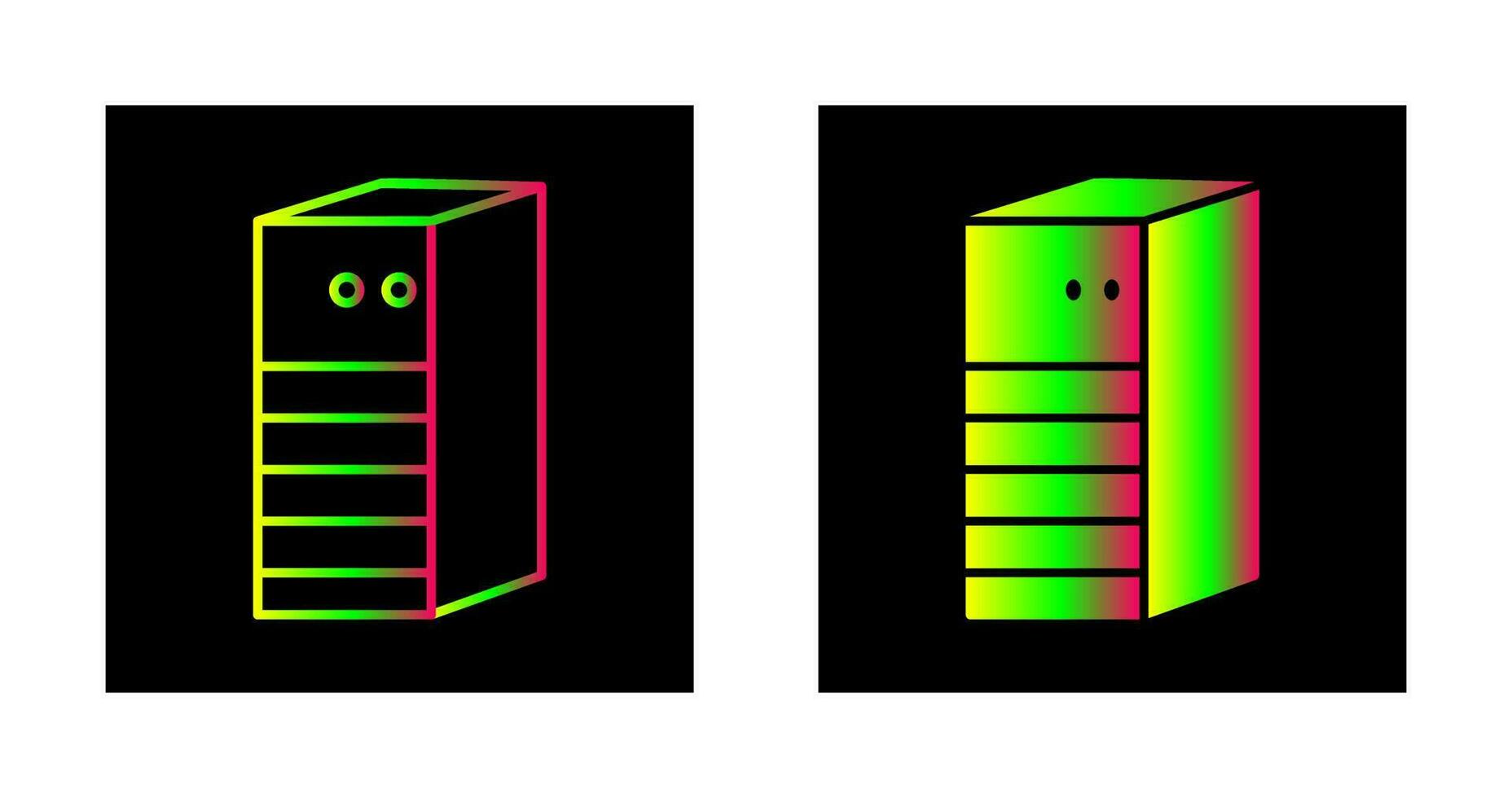 Server Network Vector Icon