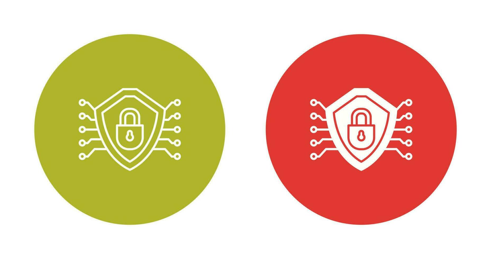 Cyber Security Vector Icon
