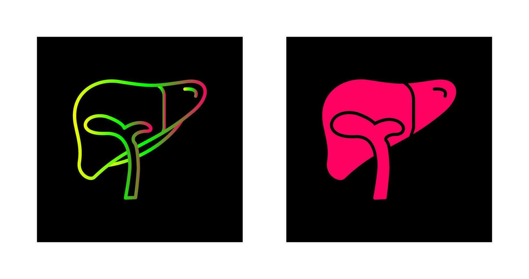 Liver Vector Icon
