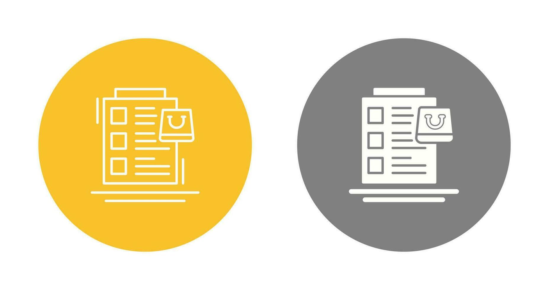 Wish List Vector Icon