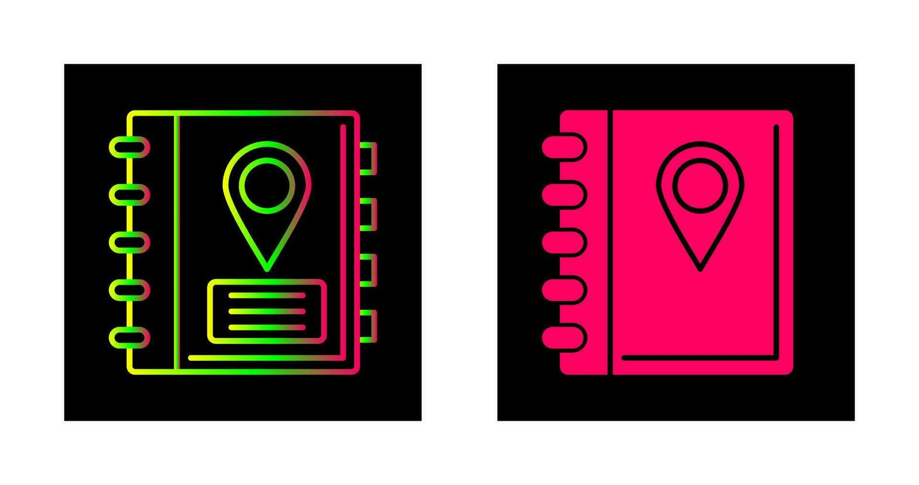 Address Book Vector Icon