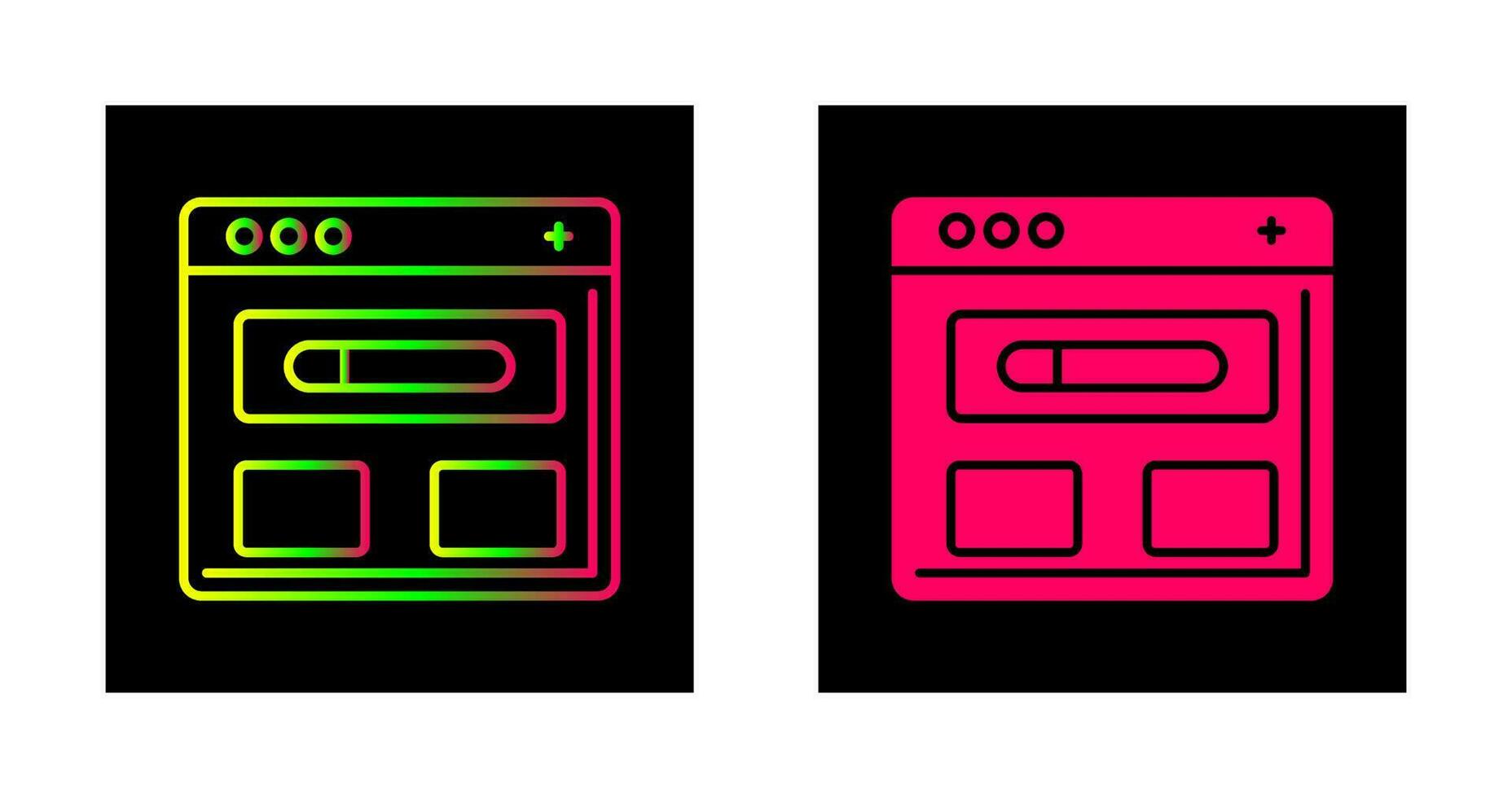 Browser Vector Icon