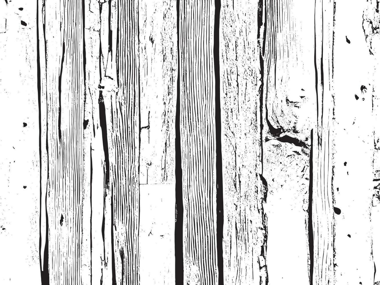 grungy wooden plank textured background vector