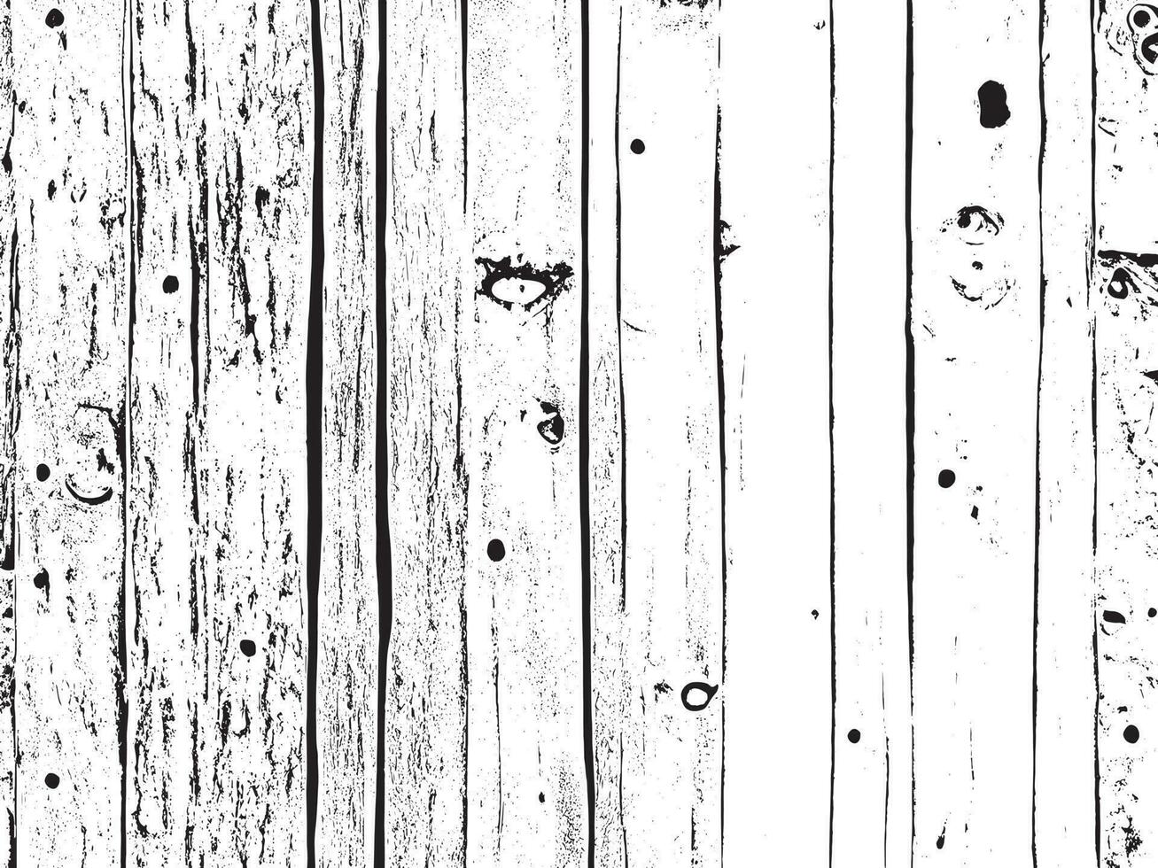 grungy wooden plank textured background vector