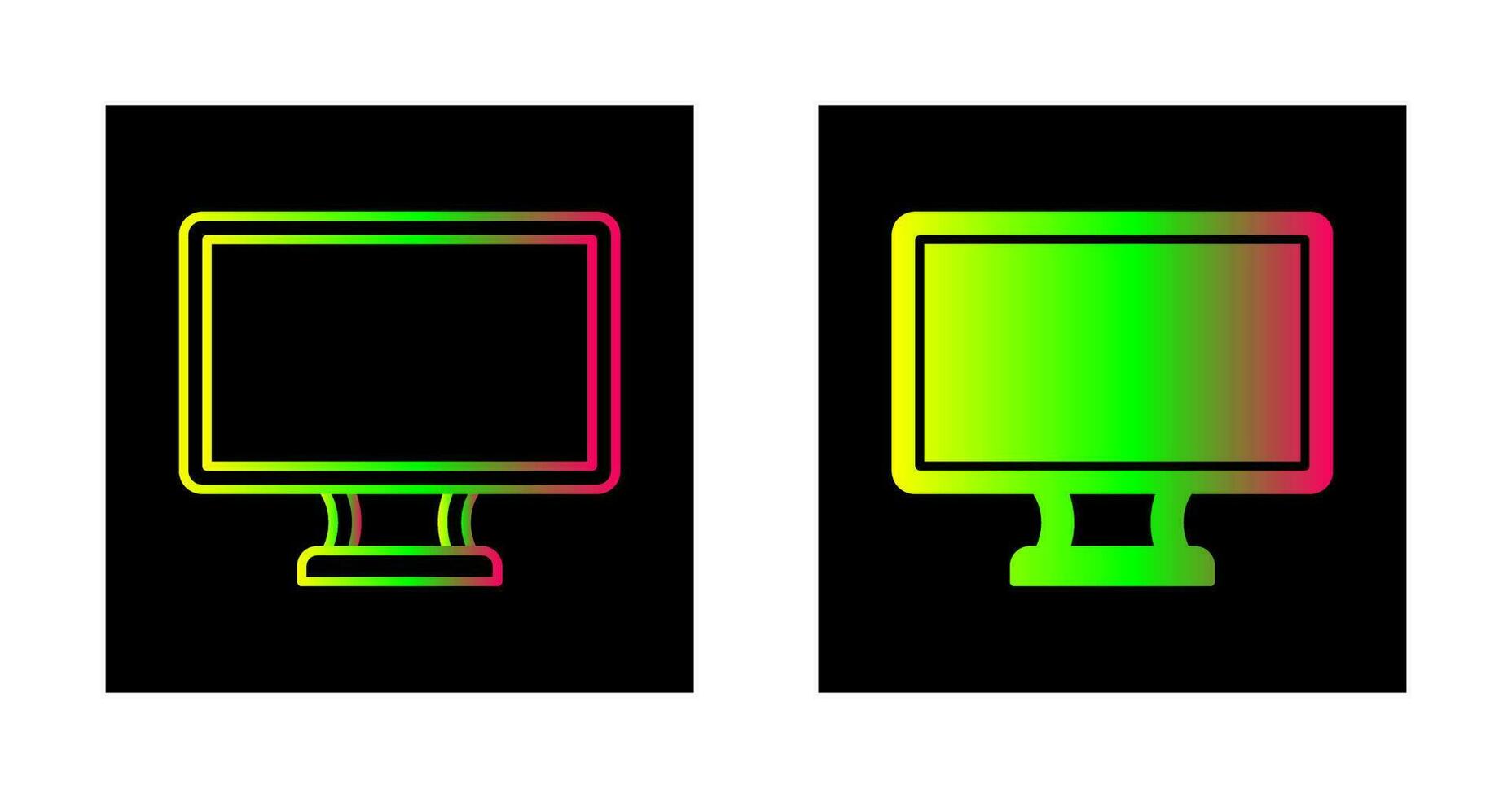 Lcd Vector Icon