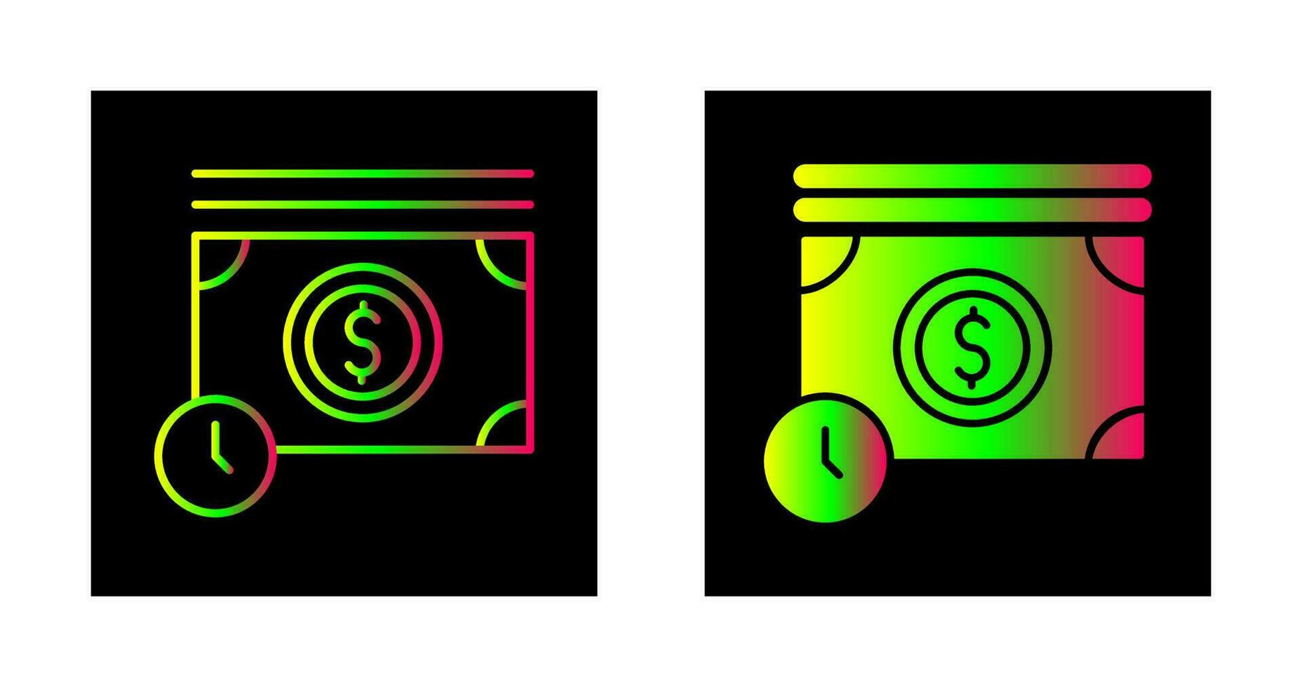 Time is Money Vector Icon