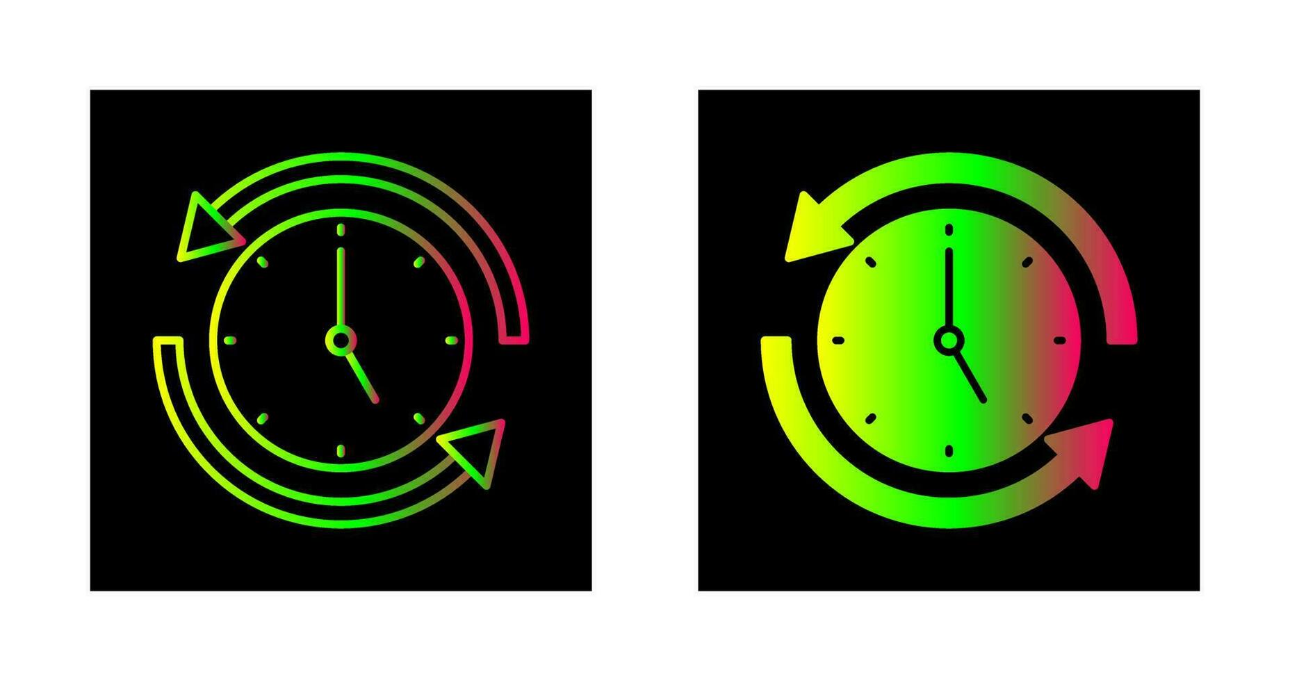 Run Time Vector Icon