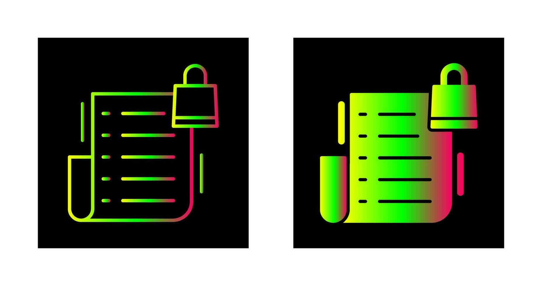 icono de vector de lista de deseos